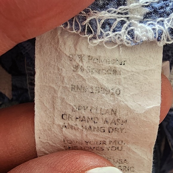 Show Me Your Mumu Antiqua Stretch Ibiza Blue White Floral‎ Dress size S - Picture 7 of 9